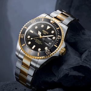 NIBOSI 2600 Nouvelle montre mécanique automatique pour homme, étanche en profondeur, bracelet en acier inoxydable, anti-rayures, montre automatique pour homme - Product Image 1