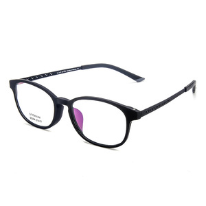 Montura de Gafas Ovaladas Retro Artísticas, Montura Completa, Lentes Acrílicas Antideslizantes, Unisex, Origen Danyang, Parte 9035 - Product Image 2