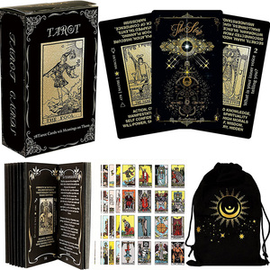 Kartu tarot klasik pembelajaran OEM Desain Bahasa Spanyol kartu tarot Anda sendiri kartu tarot asli - Product Image 3