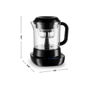 Caffettiera digitale automatica per <span class=keywords><strong>Cold</strong></span> <span class=keywords><strong>Brew</strong></span>-5 minuti Fast <span class=keywords><strong>Brew</strong></span>-ciclo brevettato Ice Chill-selettore 4-capacità 4 tazze - Product Image 6