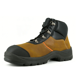 Scarpe da Lavoro Industriali Impermeabili con Punta in Acciaio, Stivali di Sicurezza Antiscivolo, Tomaia in Pelle PU, Fodera in Rete, Antiurto, per Uso in Fabbrica - Product Image 3