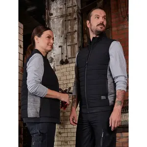 Gilet hybride rembourré pour femmes, merchandising personnalisé - Product Image 5