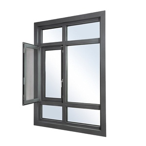 Modern alüminyum çerçeve düzeltme pencereleri özel büyük alüminyum sabit sertleştirilmiş lamine cam pencere - Product Image 5