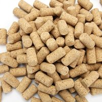 Bouchons de vin en bois naturel personnalisés, bouteilles de Champagne de vin rouge, bouchons de liège, bouchon d'étanchéité, couvercle de bouteille, vente en gros