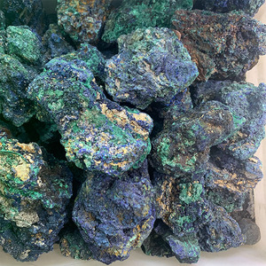 Venta al por mayor duro <span class=keywords><strong>azul</strong></span> <span class=keywords><strong>azurita</strong></span> cristal piedra <span class=keywords><strong>azurita</strong></span> y malaquita de minerales, para la decoración de la casa - Product Image 2