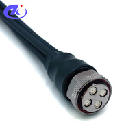 Conector de clúster macho MQ4 de puente PIM bajo a conector hembra N Cable Superflex de 1/4 "0,5 M