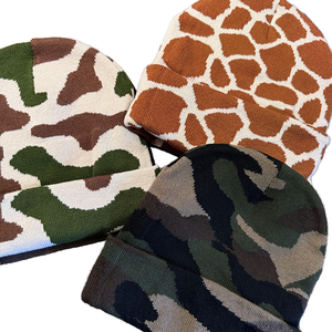 Gorro de Invierno de Alta Calidad con Logotipo Bordado, Unisex, Bloques de Color, Acrílico, Liso, Personalizado, Jacquard, para Playa y Viajes - Product Image 1