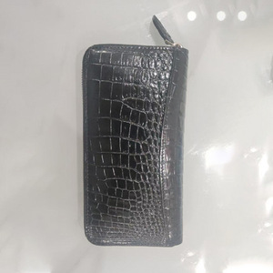 Portafoglio in Vera Pelle di Coccodrillo Thailandese Siam, <span class=keywords><strong>Pochette</strong></span> Lunga in Pelle Genuina, <span class=keywords><strong>Borsa</strong></span> a Mano <span class=keywords><strong>da</strong></span> <span class=keywords><strong>Uomo</strong></span> - Product Image 6