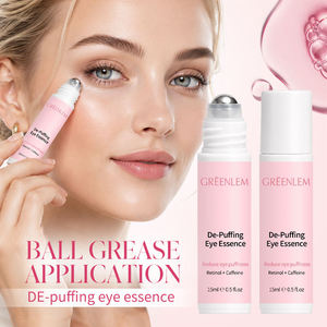 Greenlem OEM/ODM Soin des yeux végétalien à la caféine 100% pure, format standard, roll-on anti-poches, anti-cernes et anti-rides - Product Image 2