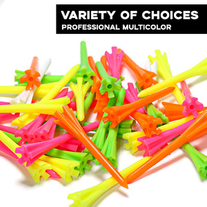 ทีกอล์ฟพลาสติกแปดแฉก ยี่ห้อ Passen ความยาว 70 มม. สีพื้น รับทำโลโก้ ทนทาน น้ำหนัก 0.002 กก. จากผู้ผลิต - Product Image 5