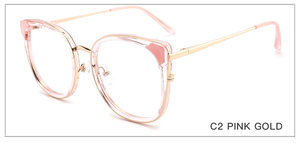 2025 Summer Fashion Cat Eye <strong>Glasses</strong> Wholesale TR + Alloy Women <strong>Glasses</strong> <strong>Manufacture</strong> - Product Image 5