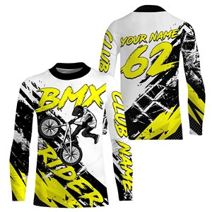 Vêtement de sport actif respirant et ample unisexe pour motard de descente, BMX, moto, personnalisable en gros, séchage rapide - Product Image 5