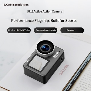 Cámara Deportiva Sj11 <span class=keywords><strong>con</strong></span> Estabilización Activa de Imagen de 6 Ejes, Vista de 360 Grados, 4k, Gran Angular de 155°, MicroSD, Resistente al Agua hasta 30 m, <span class=keywords><strong>Zoom</strong></span> 8x para Actividades Extremas - Product Image 1