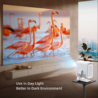Mini projecteur tactile interactif pour enfants, Android 13, LED 1080P, 300 lumens, haut-parleurs intégrés, portable et de poche