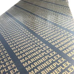 13 <span class=keywords><strong>Ply</strong></span> <span class=keywords><strong>Phenolic</strong></span> 18mm 7 <span class=keywords><strong>Ply</strong></span> 9 <span class=keywords><strong>Ply</strong></span> Wbp lem Film menghadapi kayu lapis Formwork hitam laut 1220x2440mm Triplay kayu lapis untuk konstruksi - Product Image 6