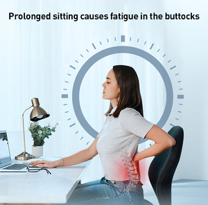 Memory Foam Seat Chair Kissen zur Linderung von Ischias schmerzen Steißbein schmerzen Steißbein degenerieren - Product Image 3