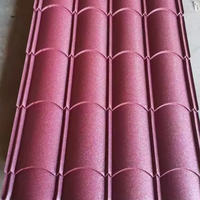 Verschiedene Gebäude dachplatten aus gewellten verzinkten Stahlblechen Wellpappe dachplatten in Premium qualität