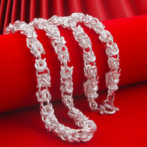 Conjunto de Collar y Pulsera para Hombre con Cabeza de Dragón Bañado en Oro, Diseño de Espina de Serpiente Trenzada y Cola de Zorro, Joyería de Oro Artificial para Fiesta - Product Image 4