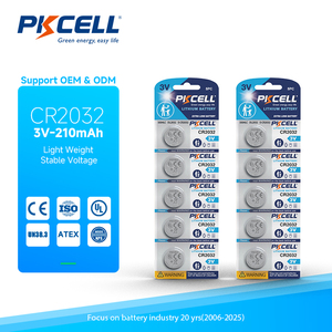 Batterie bouton au lithium-manganèse 3V PKCELL en gros <span class=keywords><strong>CR2032</strong></span> 2016 2025 - Product Image 4