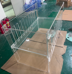 Acrylic bé cũi nhà máy tùy chỉnh sang trọng rõ ràng Acrylic bé giường lucite cũi cũi lucite thiết kế cũi chưa lắp ráp mà không có nệm - Product Image 3