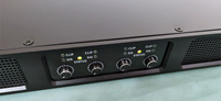 Amplificateur de sonorisation Powavesound pa, amplificateur numérique en rack 1u, amplificateur de puissance pour système de sonorisation publique 200W pour haut-parleur 70V 100V