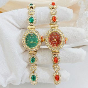 <span class=keywords><strong>Orologio</strong></span> al Quarzo di <span class=keywords><strong>Lusso</strong></span> per <span class=keywords><strong>Donna</strong></span> con Zirconi Incastonati, <span class=keywords><strong>Orologio</strong></span> in Lega con Gemme Colorate e Diamanti - Product Image 6
