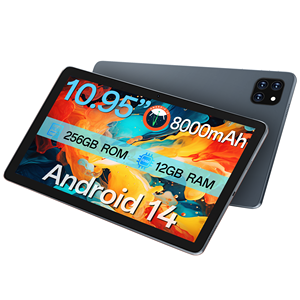 Tablet PC Educativa y Empresarial Nueva de 10.95 Pulgadas, Octa Core Allwinner, Wi-Fi 6, Capacitiva, 128MB de Almacenamiento, Android 14, USB-C - Product Image 1