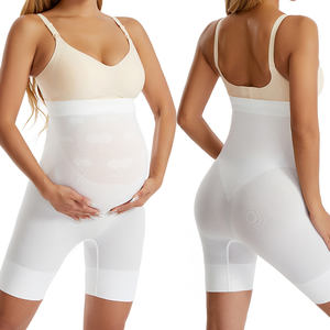 Taglie forti a vita alta in gravidanza pantaloncini di sostegno per la pancia di sollevamento natiche maternità pantaloni Skinny vestiti per le donne - Product Image 5