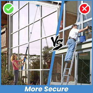 Hot Bán 4Pcs Quạt Trần Khăn Lau Bụi Cobweb Góc Làm Sạch Bộ 3.6M Để 7.2M Kính Thiên Văn Nhôm Cực Cửa Sổ Công Cụ Làm Sạch - Product Image 5