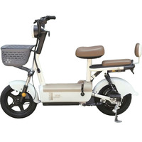 Moto électrique de tourisme City Mobility TIKING 350W 48V12Ah avec une vitesse maximale de 35 km/h pour les trajets urbains