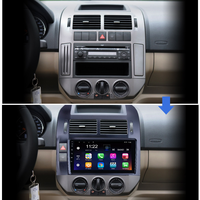 SWC carplay porte-fusible 12v audio POLO autoradio lecteur mp3 9 pouces android 13 autoradio pour VW Volkswagen POLO 2004-2011