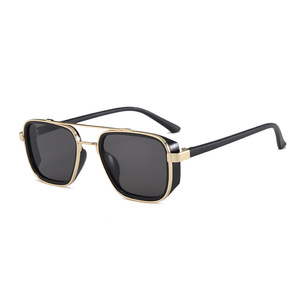 Custom Logo 2026 Vintage <b>Small</b> <b>Frame</b> Pilot Sun Glasses UV400 Metal Square Polarized <b>Sunglasses</b> for Men Women - Product Image 6