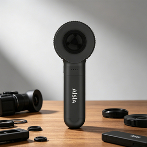 Microscope cutané portable de qualité médicale à grande surface avec lentilles biologiques, prend en charge une grossissement 10x - Product Image 4