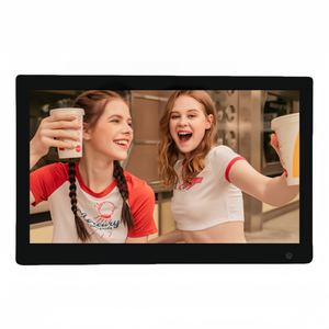 Prix le moins cher US PLUG Hd 15.4 pouces albums <span class=keywords><strong>photo</strong></span> cadre vidéo grand angle 178 ° cadre <span class=keywords><strong>photo</strong></span> numérique - Product Image 1