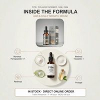 Sérum capillaire au peptide liposomique à base d'extraits végétaux naturels, soin nourrissant doux pour le cuir chevelu, certifié GMPC, OEM, marque privée, USA