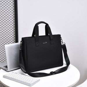 Sac à main pour ordinateur portable en cuir de vachette Balmanent, de haute qualité, authentique, avec logo métallique personnalisé, très vendu, sac messager pour femmes. - Product Image 3