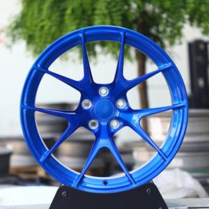 ล้ออัลลอยฟอร์จสีฟ้าใส Apex VS-5RS Vs5rs สำหรับ Audi RS3 RS4 RS5 <span class=keywords><strong>Q3</strong></span> R8 Q5 Q7 RS <span class=keywords><strong>Etron</strong></span> GT C7 C8 8v 5x112 5x100 5x120 - Product Image 2