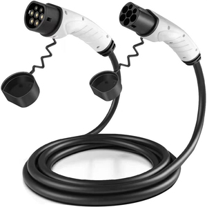 Cable de Carga para Vehículos Eléctricos <span class=keywords><strong>Tipo</strong></span> 2 a <span class=keywords><strong>Tipo</strong></span> 2 de 32 A, 22 kW, Protección IP55 y Enchufe IEC 62196-2 para una Carga Segura - Product Image 4