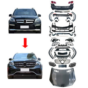 Kit de carrosserie de pare-chocs de bonnes performances et de bon <span class=keywords><strong>prix</strong></span> pour Mercedes Benz <span class=keywords><strong>GL</strong></span> class X166 2012-2015 facelift à 2019 GLS63 AMG. - Product Image 1