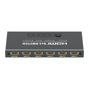 8K @ 60Hz cho <span class=keywords><strong>HDMI</strong></span> 2.1 tương thích <span class=keywords><strong>5</strong></span> cổng Switcher từ xa 4K 120Hz <span class=keywords><strong>5</strong></span> 1 HD HDR <span class=keywords><strong>switch</strong></span> & Splitter Adapter âm thanh & video phụ kiện - Product Image 5