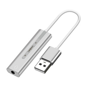 USB External Sound Card Audio 7.1 Adapter <strong>Mic</strong> Speaker <strong>Interface</strong> for Laptop PC - Product Image 1