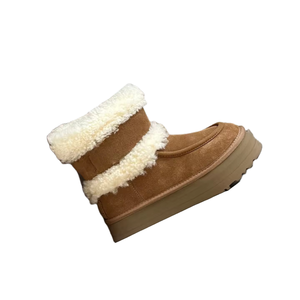 Bottes de neige classiques de haute qualité pour femmes, de marque de créateurs, hauteur cheville, chaudes, antidérapantes, vente directe d'usine, chaussures personnalisées - Product Image 3