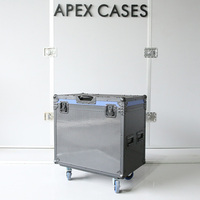 APEX CASES Éclairage de scène 2 en 1 : Flight case de transport et de rangement pour projecteur Beam Spot à tête mobile