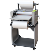 Machine à plastifier automatique grand rouleau en acier vitesse réglable automatique chaud froid haute vitesse A3 machines à plastifier L380