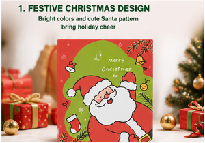 Ready to Ship Custom Christmas Advent <b>Calendar</b> Box Rigid Cardboard Empty Mystery Blind Box for Small Surprise Gift - Product Image 5