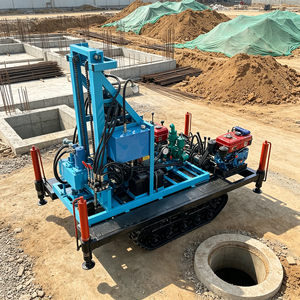 Plataforma <span class=keywords><strong>de</strong></span> Perforación <span class=keywords><strong>de</strong></span> Pozos <span class=keywords><strong>de</strong></span> Agua Pequeña <span class=keywords><strong>de</strong></span> 150 m <span class=keywords><strong>de</strong></span> Profundidad para Suministro <span class=keywords><strong>de</strong></span> Agua en Ranchos y Ganado - Product Image 1