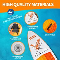 En stock planches de sup gonflables planches à pagaie planche à pagaie debout jeu d'eau surf accessoires standard Isup