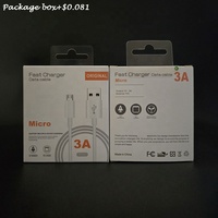 QC3.0 sepenuhnya kompatibel pengisi daya Cepat seri V8 Android Universal kabel Data USB ke Micro USB