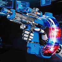 Pistolet à eau électrique automatique HZY, grande capacité, rechargeable, avec lumière RGB et son, pour fêtes au bord de la piscine, certifié BSCI