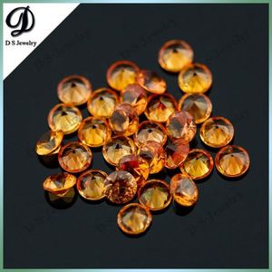 Pierre de perles de rubis de forme ronde synthétique taillée à la machine - Product Image 3